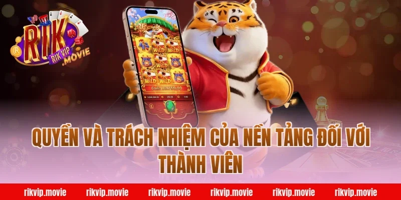 Quyền Và Trách Nhiệm Của Nền Tảng Đối Với Thành Viên